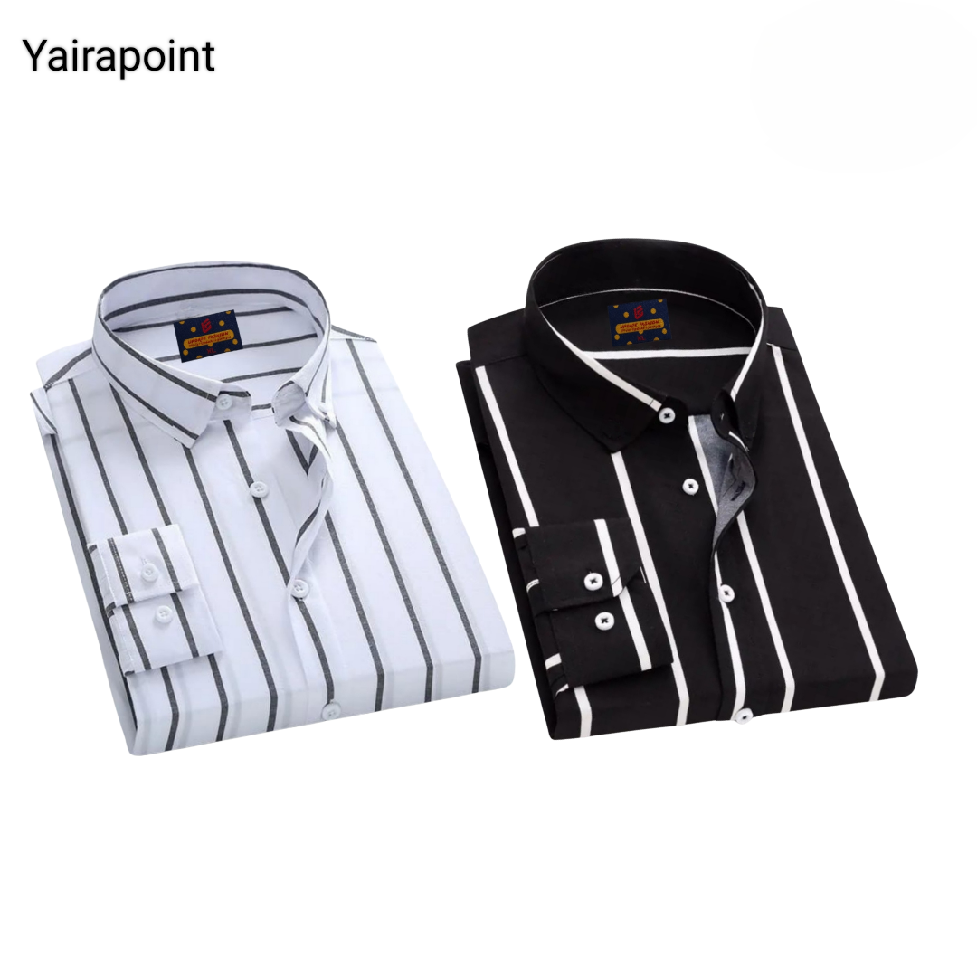 Full Sleeve Formal Stripe Shirt