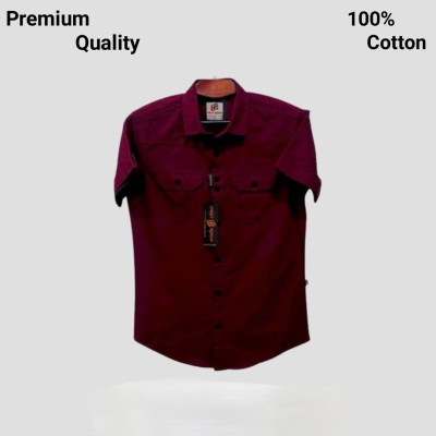 Half sleeve dubble pocket shirt