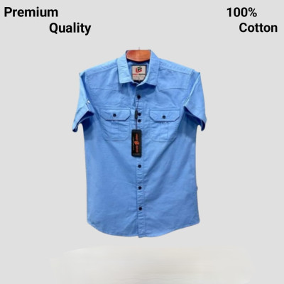 Half sleeve dubble pocket shirt