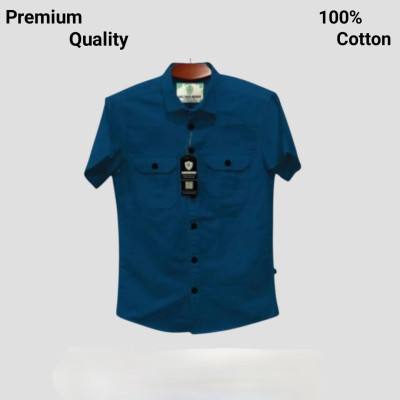 Half sleeve dubble pocket shirt