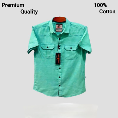 Half sleeve dubble pocket shirt
