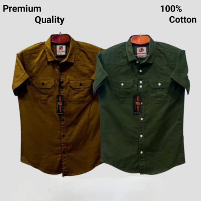 Half sleeve dubble pocket shirt