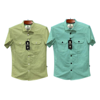 Half sleeve dubble pocket shirt