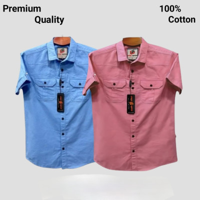 Half sleeve dubble pocket shirt