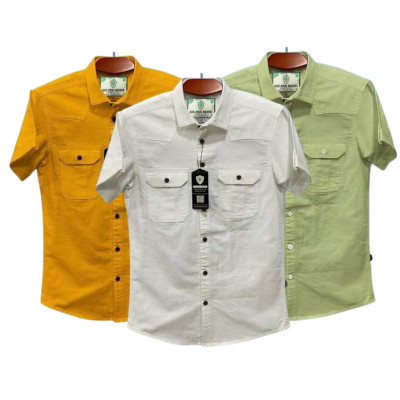 Half sleeve dubble pocket shirt