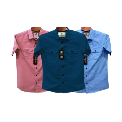 Half sleeve dubble pocket shirt