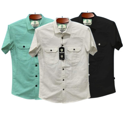 Half sleeve dubble pocket shirt