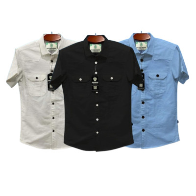 Half sleeve dubble pocket shirt