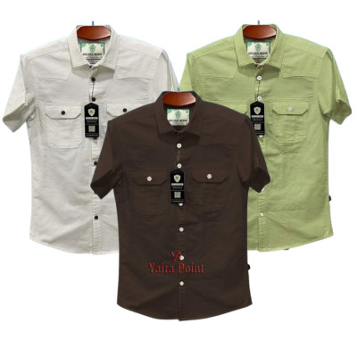 Half sleeve dubble pocket shirt