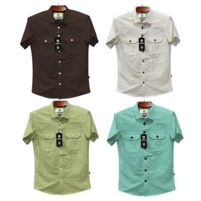 Half sleeve dubble pocket shirt