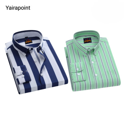 2 pis combo Full Sleeve Formal Stripe Shirt