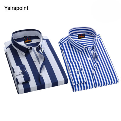 2 pis combo Full Sleeve Formal Stripe Shirt