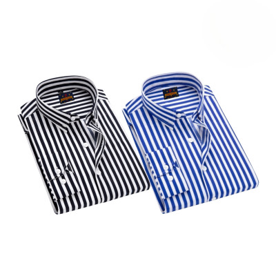 2 pis combo Full Sleeve Formal Stripe Shirt